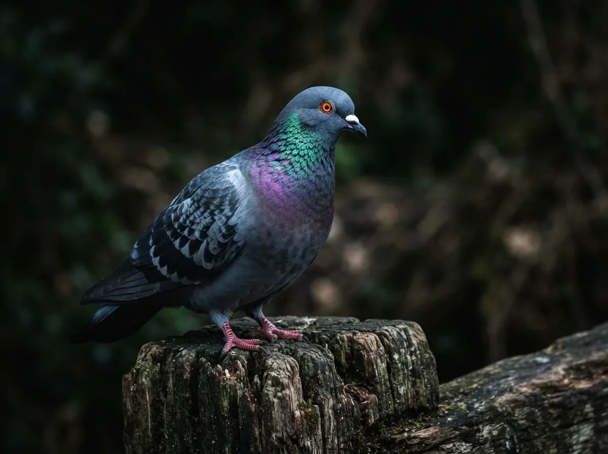 Close-up of a nuisance bird