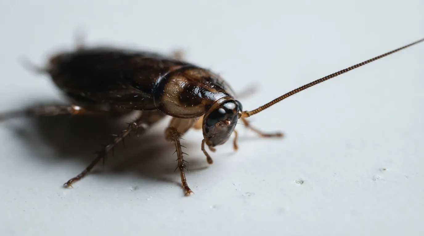 Close-up of a cockroach